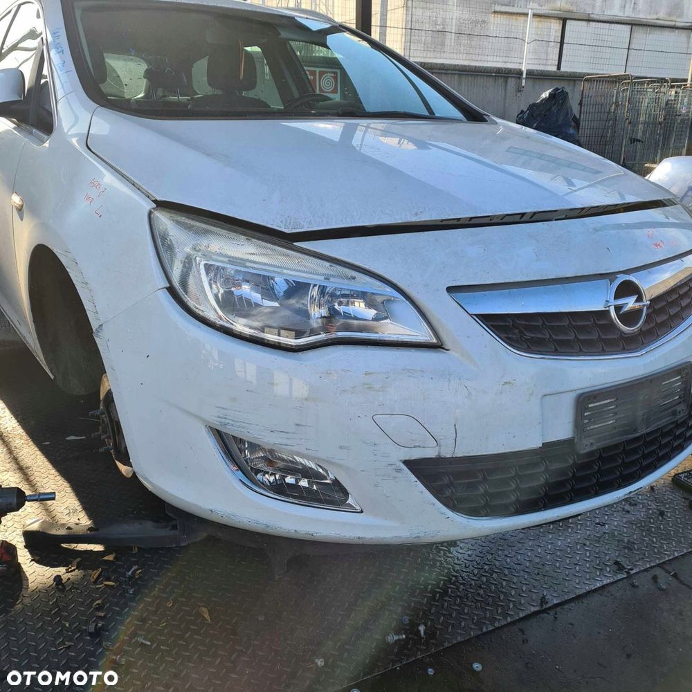 opel astra iv j kompletny przód maska pas błotnik nadkole y40r - 5