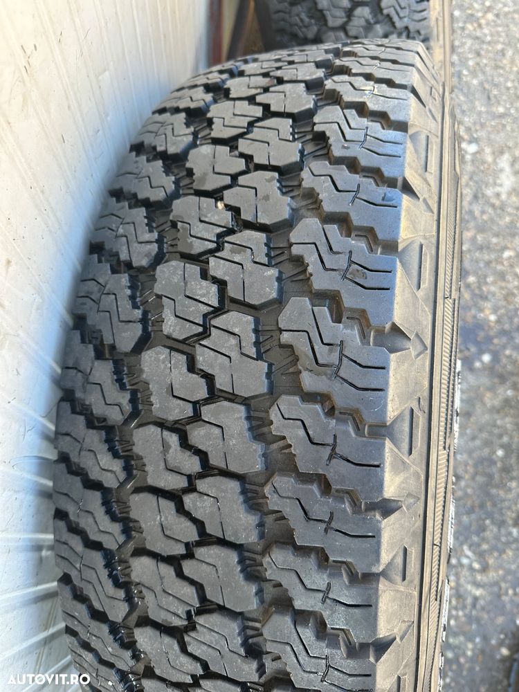 Set jante aliaj JEEP WRANGLER 2007-2016 cu cauciucuri GOODYEAR , M+S ,245/75R17 - 7