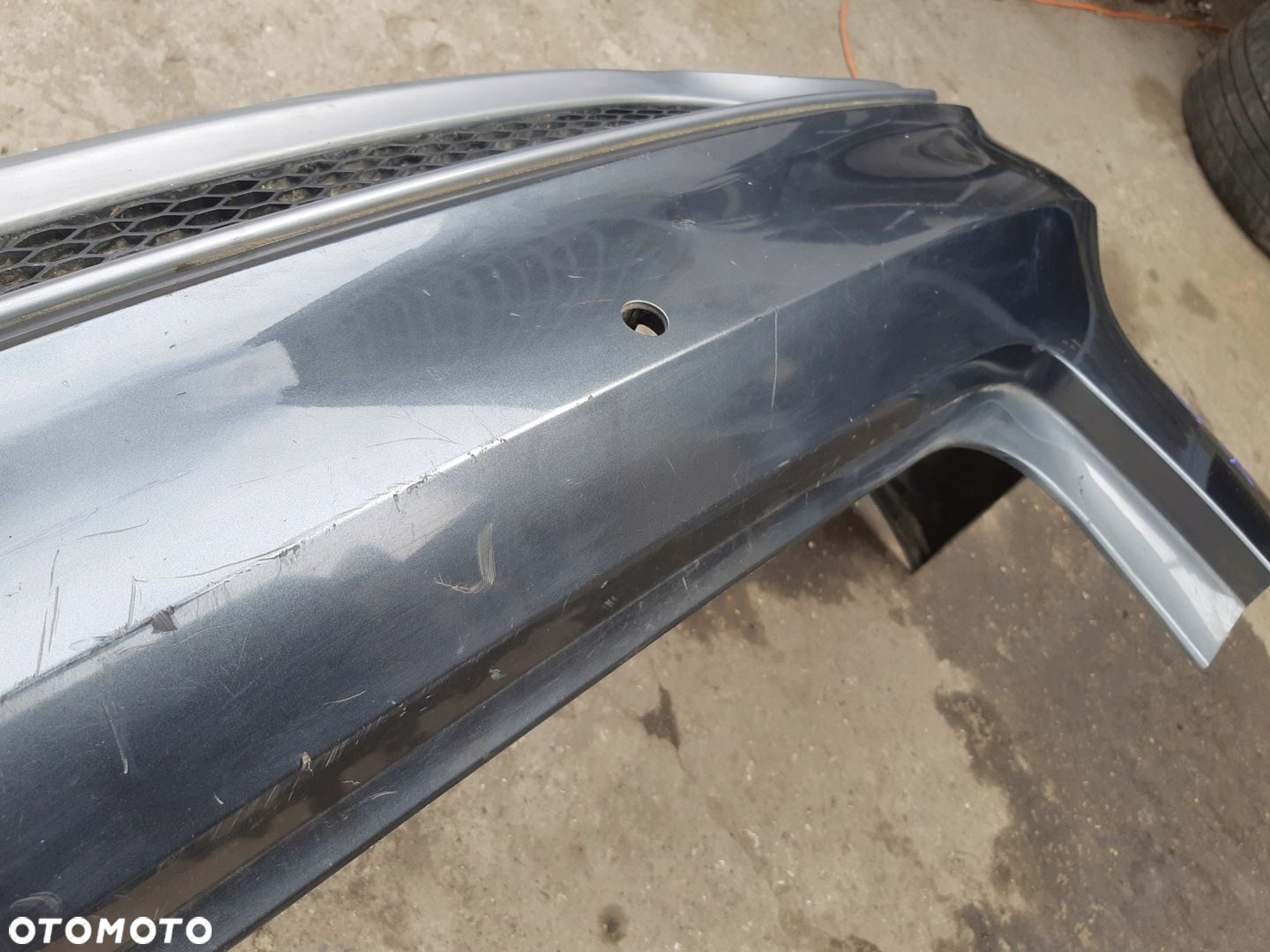 AUDI A6 C7 LZ7S KOMBI ZDERZAK TYŁ S LINE SPOJLER DYFUZOR DOKŁADKA HAK - 11