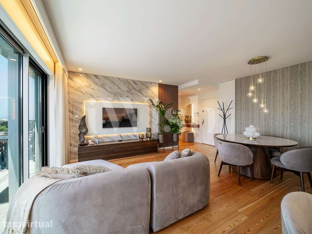 Penthouse T3 no último piso | 92 m² de terraços | Vistas Mar, Douro... - Grande imagem: 5/54