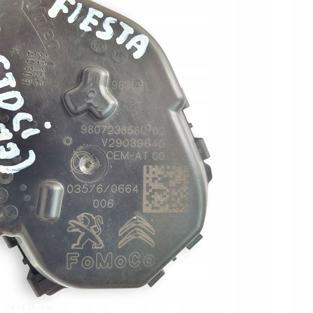 PRZEPUSTNICA Ford Fiesta MK7 1.5 TDCi 9807238580 V29039645 - 2