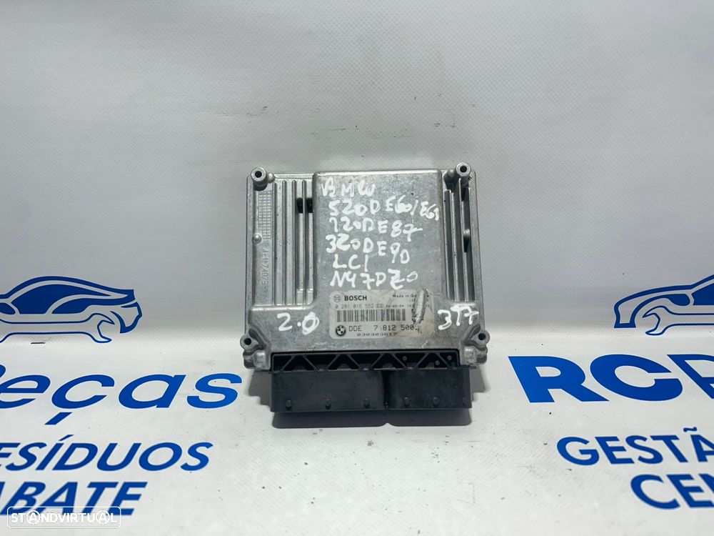 .Centralina Motor Original Bosch BMW 2.0D 16v N47D20 N47 N47D20A N47D20C 7812500 0281015552 2007 - 2010 - 1