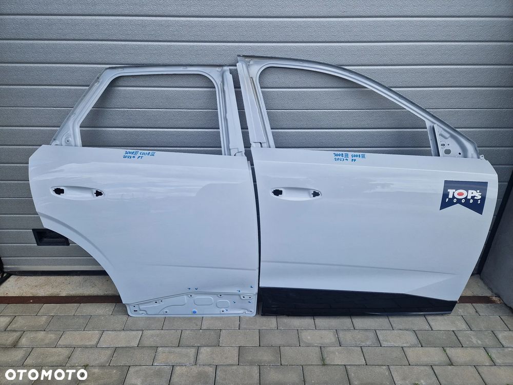 DRZWI PRZEDNIE PRAWE + TYLNE PRAWE PEUGEOT 3008 III 5008 III 2023-- - 1