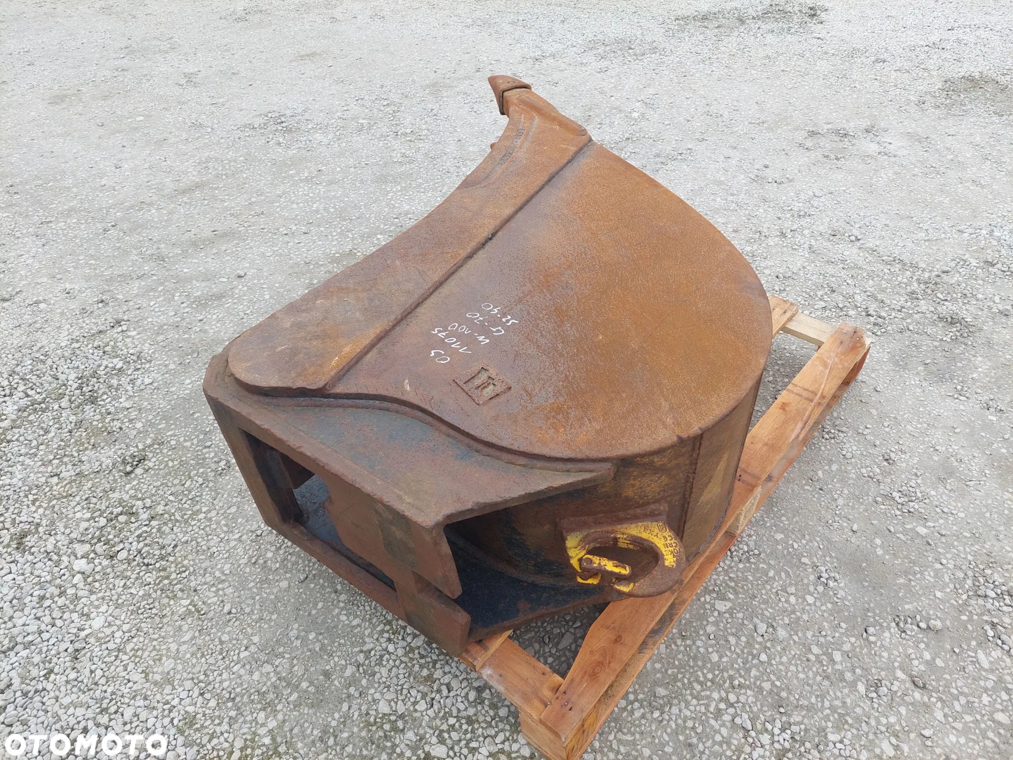 Łyżka 40cm do kopania koparki na szybkozłącze Nado SK 15 20 Komatsu PW PC 130 138 140 148 160 180 210 - 8