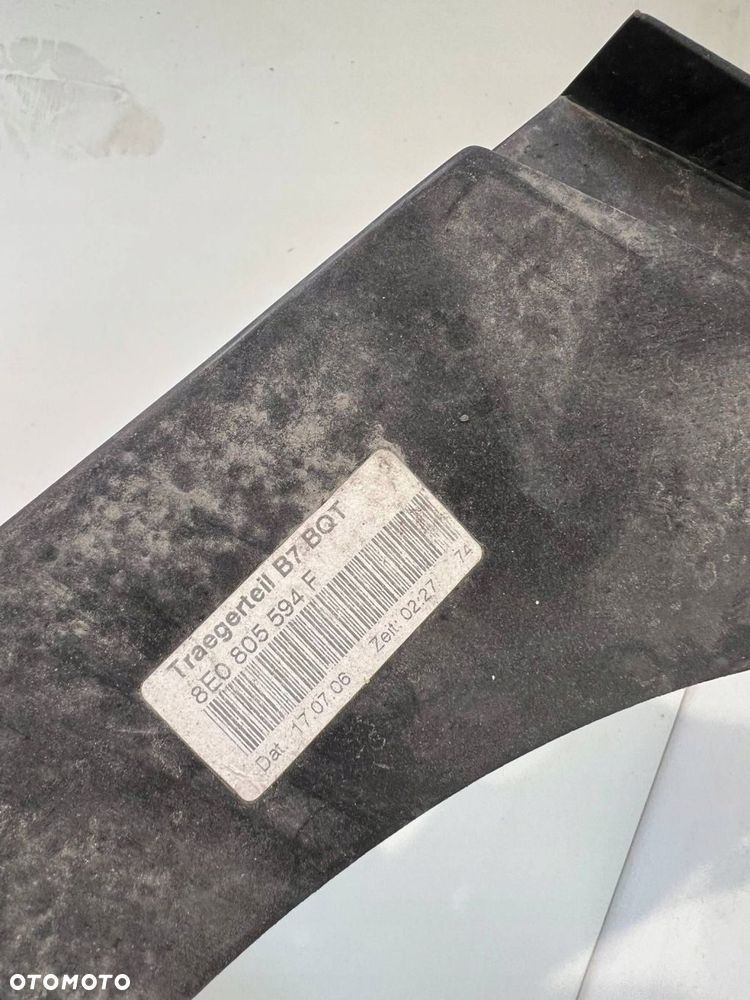 Pas przedni 3.2 FSI 2.0 TDI 2.0 TDI 1 WENTYLATOR Audi A4 S4 B7 8E 8H 2007 - 8