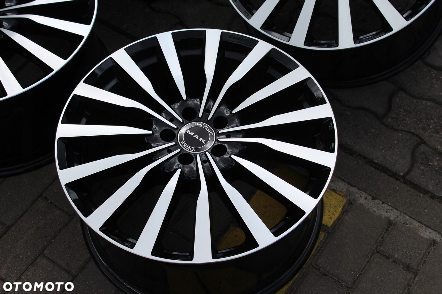 MAK 20cali 5x112 ET22 9,5J AUDI MERCEDES BMW - 8