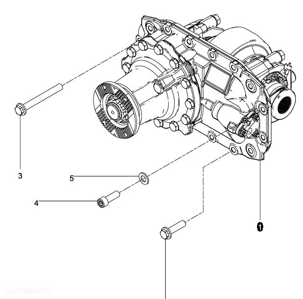 WKŁAD MOST DYFERENCJAŁ  MAN TGA TGS TGM 8x8 6x6 8x6 - 2