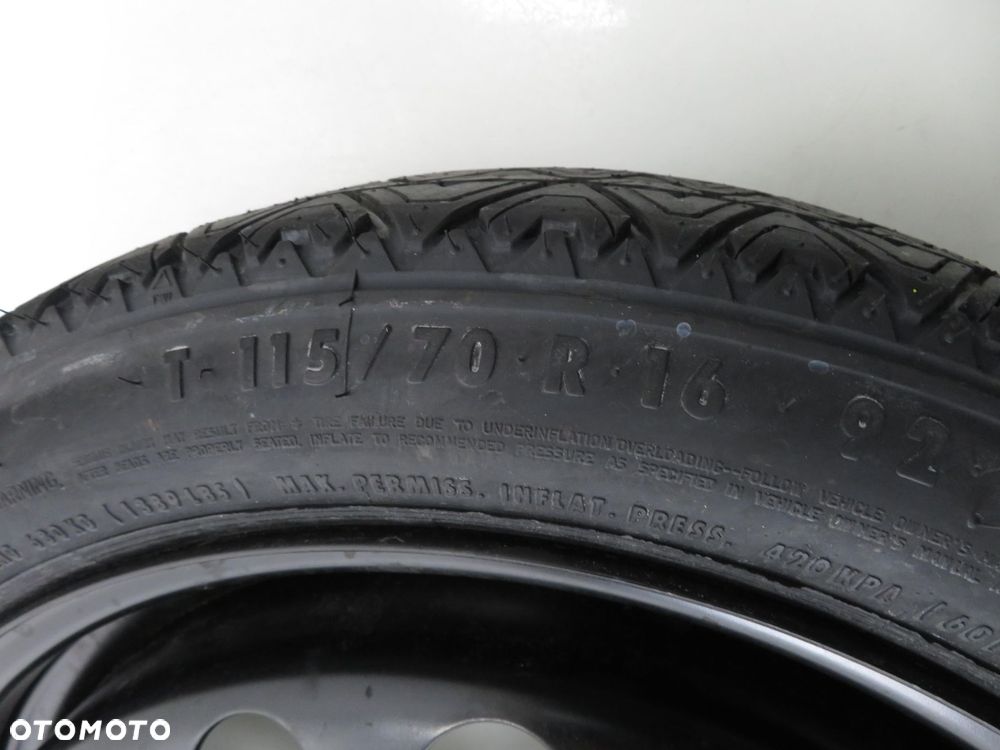 Koło dojazdowe 16'' Opel Saab 5x110 - 8