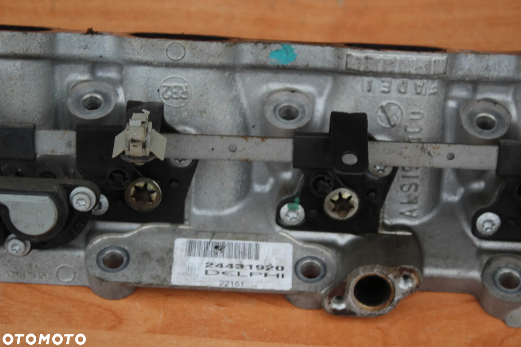 KOLEKTOR SSĄCY Z KLAPKAMI KLAPKI OPEL ASTRA H ZAFIRA B MERIVA A 1.6 16V Z16XEP 24431920 - 3