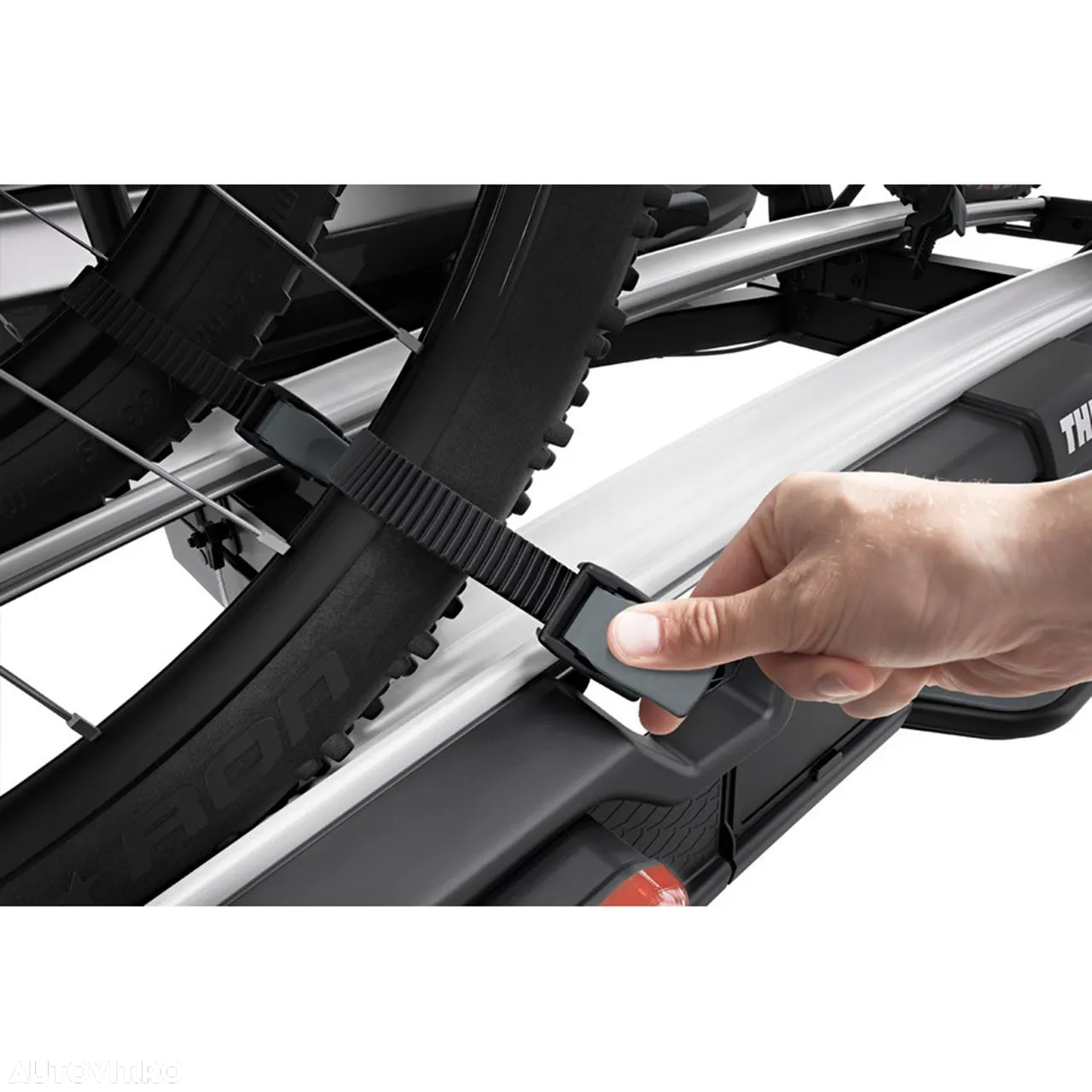 Suport 2 (3) biciclete Thule VeloSpace 938 XT2 cu prindere pe carligul de remorcare (13pini), Nou_Pret iMPORTATOR, emitem Factura & Garantie - 9