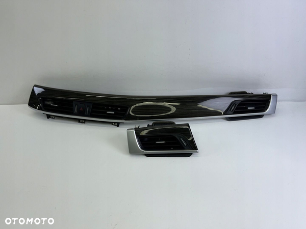 BMW X1 F48 DEKORY LISTWA KRATKA NAWIEWU DESKI ROZDZIELCZEJ DREWNO 9332485