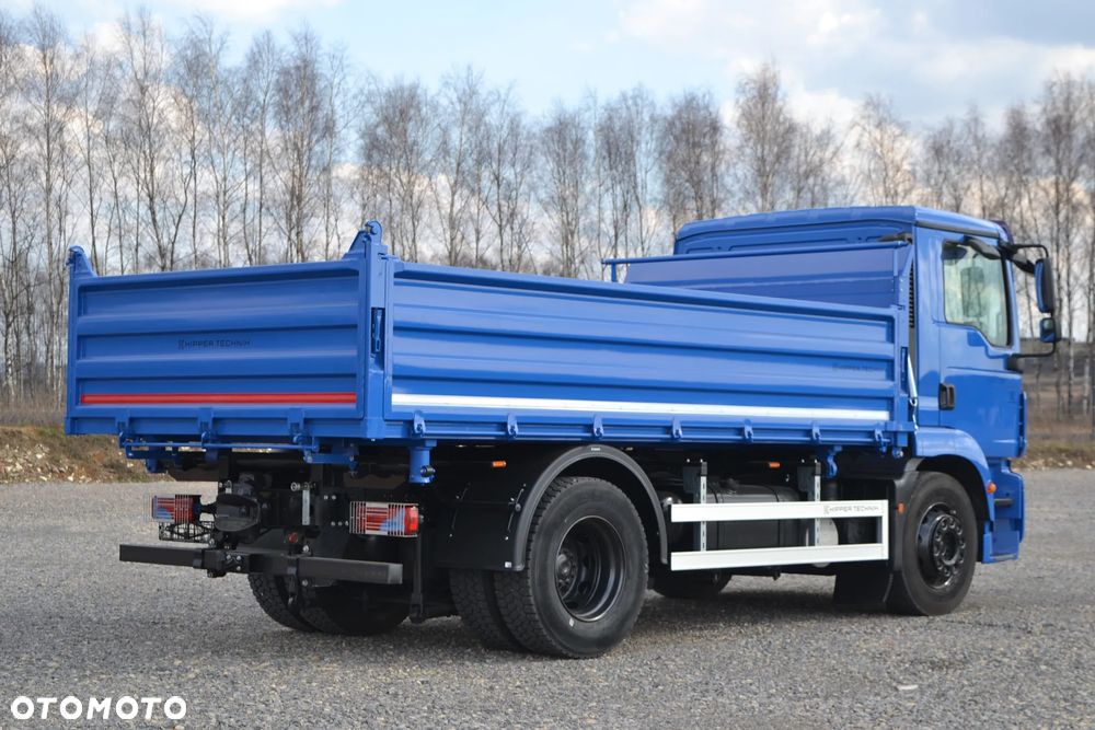 MAN TGM 18.290 18.340 Nowy 3-stronny WYWROT Kiper Wywrotka Manual Klima Blokada mostu TGL Axor Antos TGS - 12