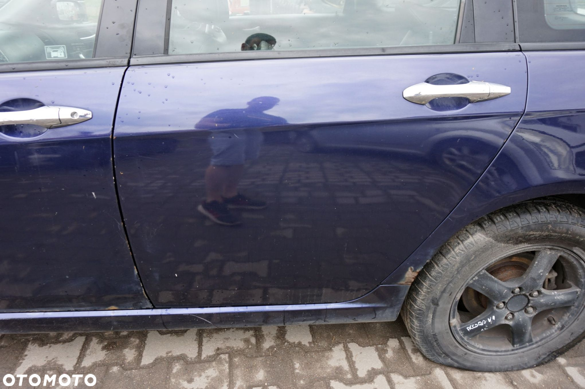 DRZWI TYLNE LEWE ACCORD VII KOMBI B502P  GRANATOWY HONDA 2002-2005 - 3