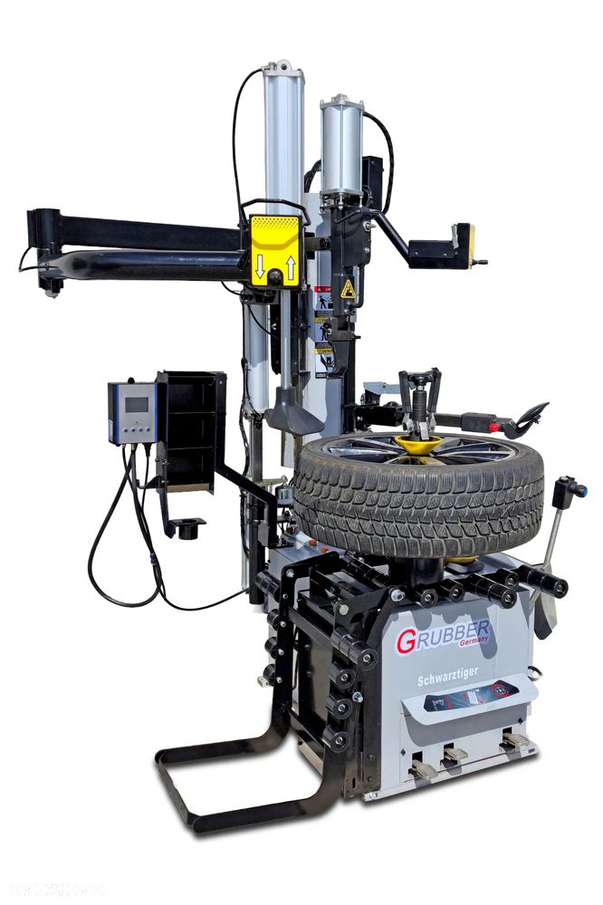 PROFESJONALNA MONTAŻOWNICA AUTOMATYCZNA PREMIUM GRUBBER SCHWARZTIGER 10–28″ 400V - 3