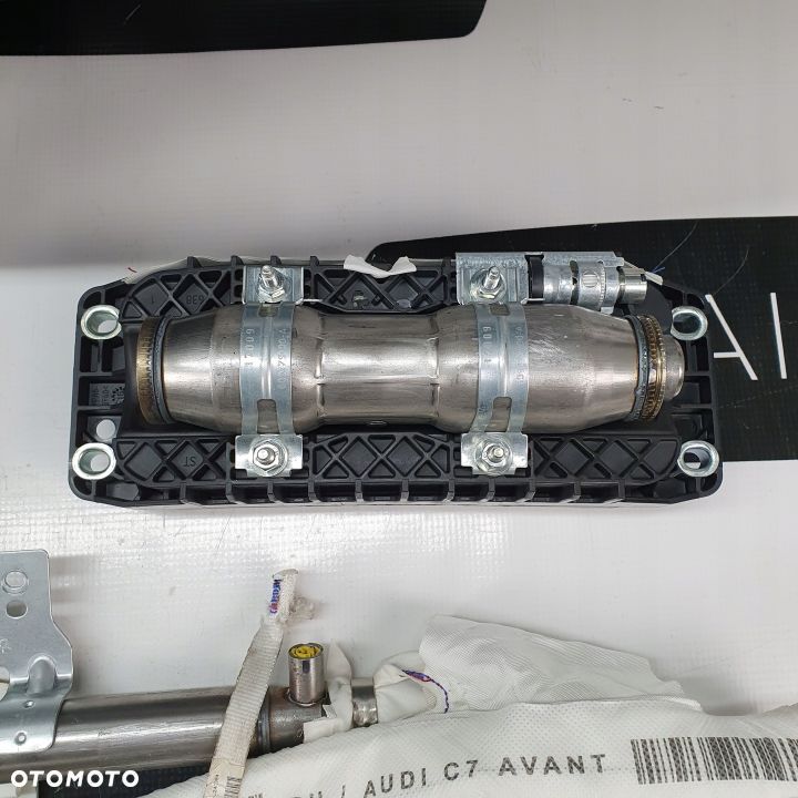 AUDI A6 4G HEAD UP DESKA ROZDZIELCZA KONSOLA KOKPIT PULPIT PODUSZKI AIRBAG AIR BAG PASY KURTYNY KIT SET - 11