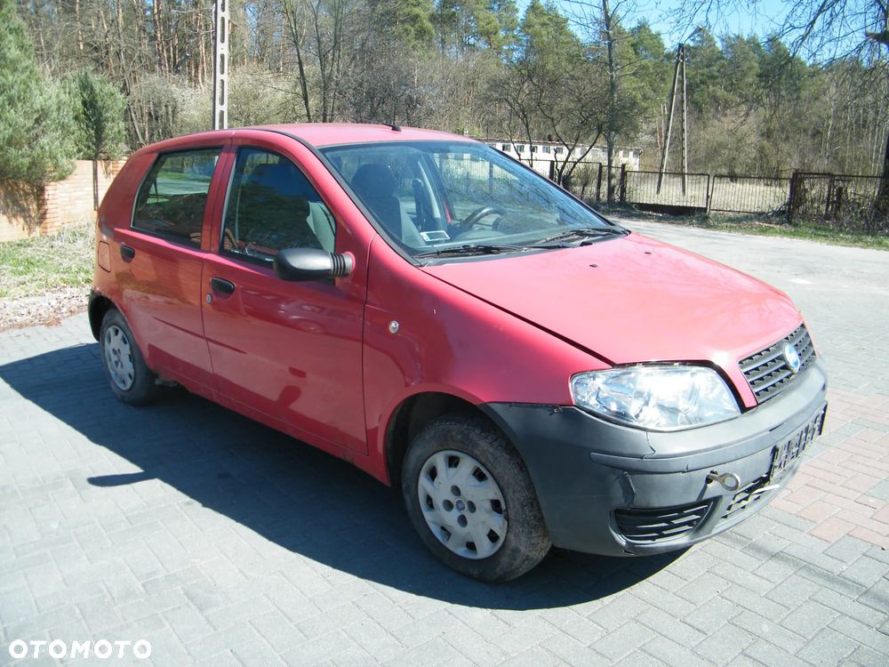 KOMPLETNY PRZÓD Fiat Punto II FL (Po Lift)(03-11r) lakier 199/A kolor Czerwony Europa Zderzak, Grill, Maska, Lampy, Błotniki, Pas przedni, Chłodnice, Belka zderzaka BARDZO ŁADNY STAN!!! GWARANCJA!!!! - 2