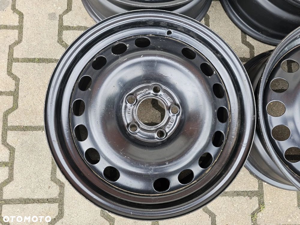 (S35) Felgi stalowe 16'' Opel GM OE Astra G H Vectra C Zafira Omega A B Saab / 6,5Jx16 ET37 5x110 - 5