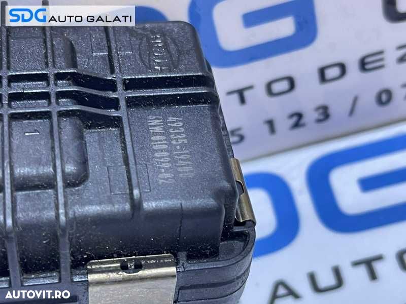 Actuator Turbo Turbina Turbosuflanta BMW Seria 5 GT F07 520 2.0 D N47 2011 - 2017 Cod 49335-19400 6NW010099 6NW010099-02 - 3