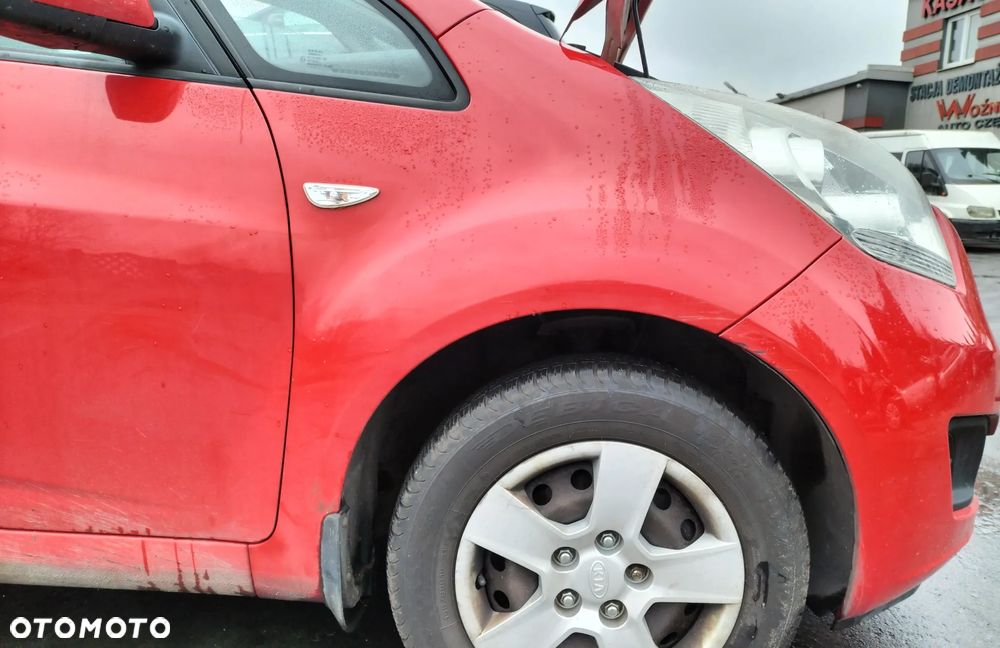 KOMPLETNY PRZÓD ZDERZAK MASKA BŁOTNIK PAS PRZEDNI LAMPA LEWA PRAWA KIA VENGA 09-19r KOD JA SHINE RED - 4
