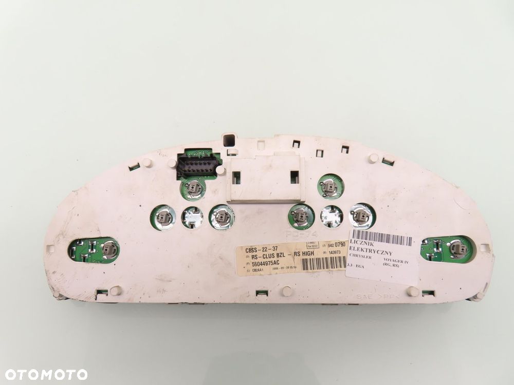 LICZNIK CHRYSLER VOYAGER IV 3.3 56044975AC P56044975AC R975AC - 4