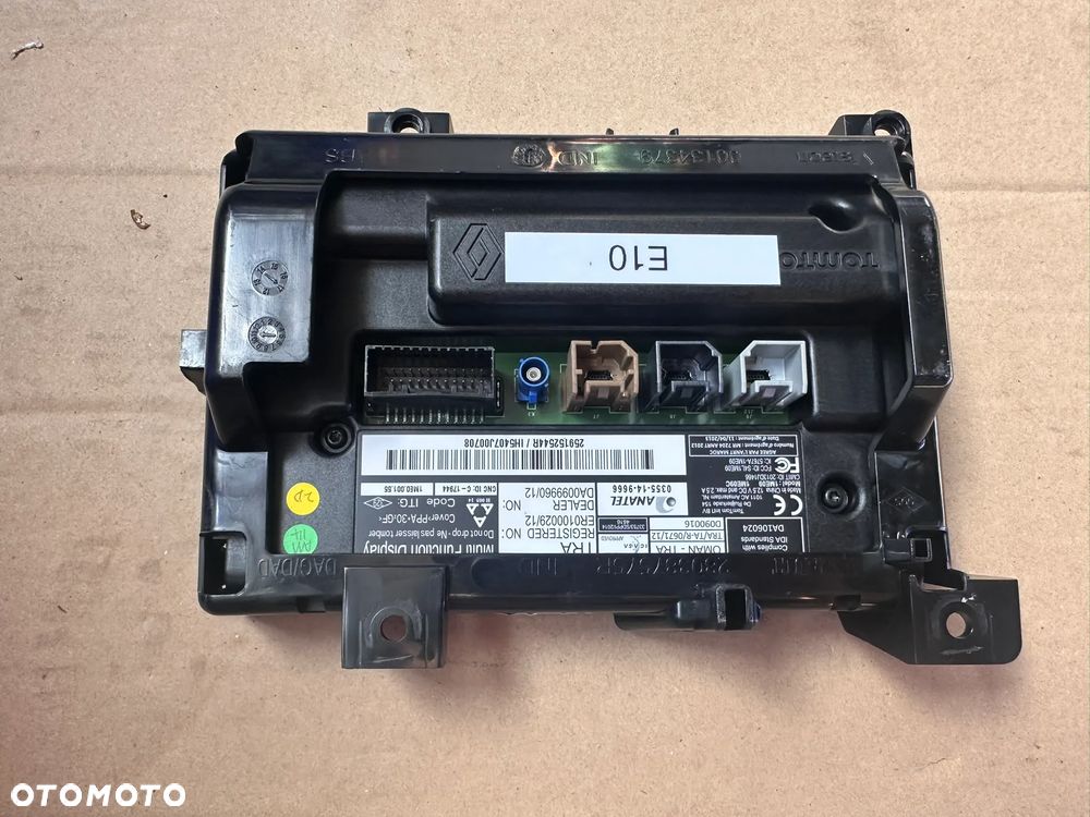 Radio, ekran, monitor, wyświetlacz Renault Captur I 280387575R 281151536R - 5