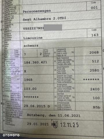 Seat Alhambra 2.0 TDI Ecomotive Allrad Reference - 5