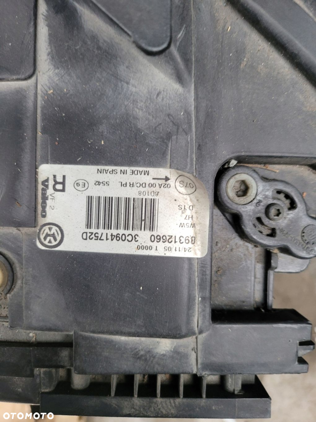 LAMPA LEWA BIXENON SKRĘTNY PASSAT B6 3C0941751D EU - 6