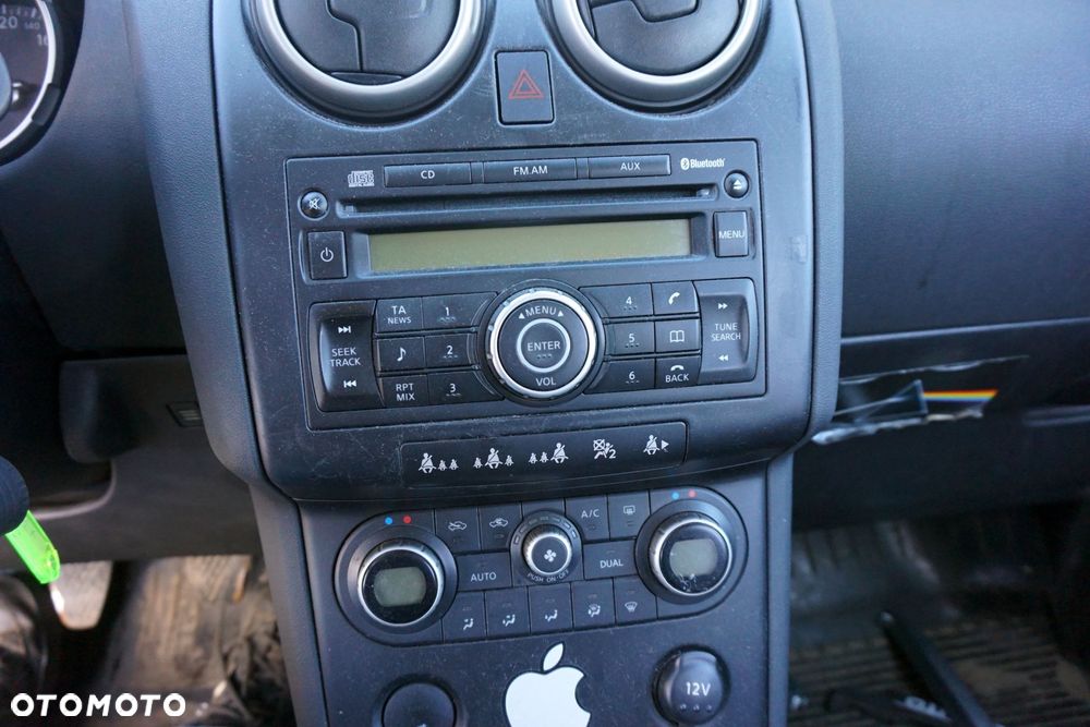 RADIO FABRYCZNE CD QASHQAI+2 I J10  NISSAN 2008-2013 - 1