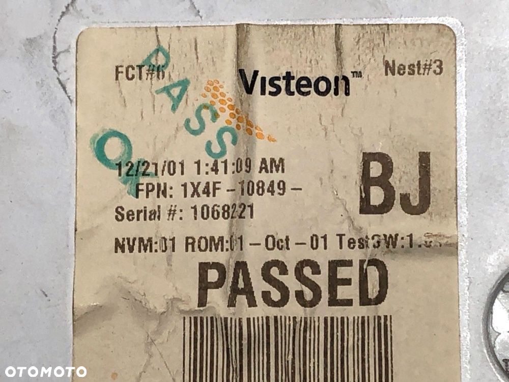 LICZNIK  JAGUAR X-TYPE I (X400) 2001 - 2009 3.0 V6 Napęd na wszystkie koła 169 kW [230 KM] benzyna - 4