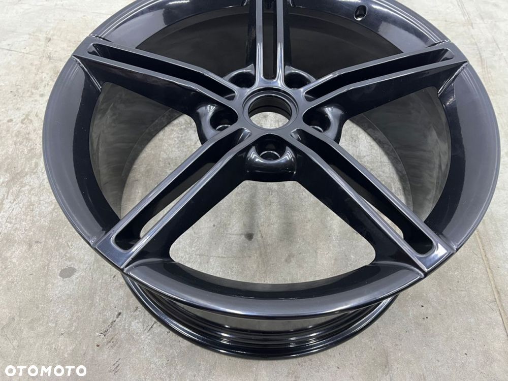 Felga Porsche Taycan 9,5jx21 H2 ET60 5x130 pojedyncza sztuka 21 cali oryginalna 9j1601025aa - 3