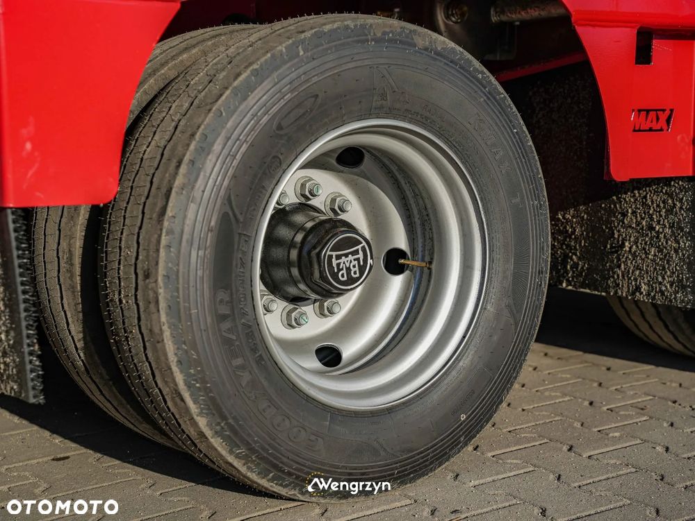 MAX Trailer 6 osiowe semi, rozciągana, najazdy hydrauliczne - 13