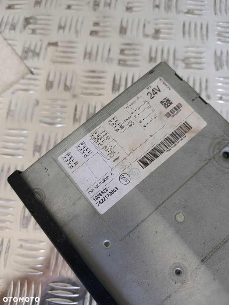 Tachograf Daf 7422179663 1938623 2016 R2.1 - 2