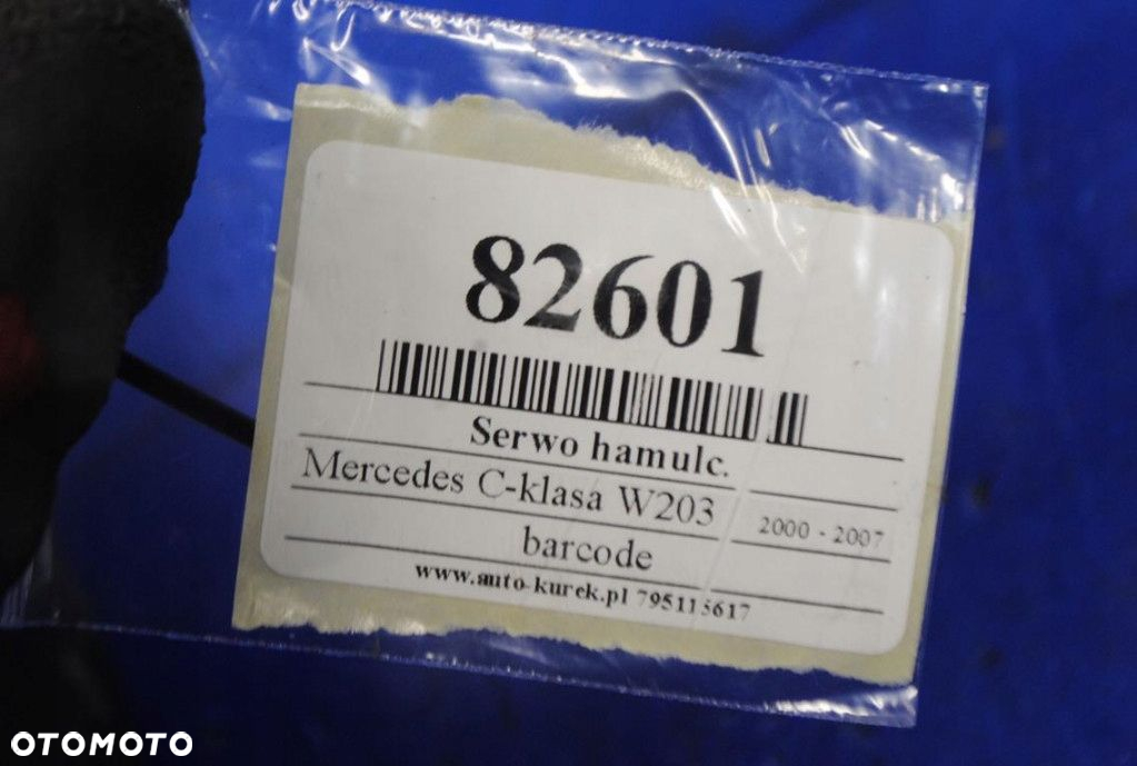 MERCEDES C-KLASA W203 2002r 2.0B SERWO HAMULCOWE A0054303830 - 6