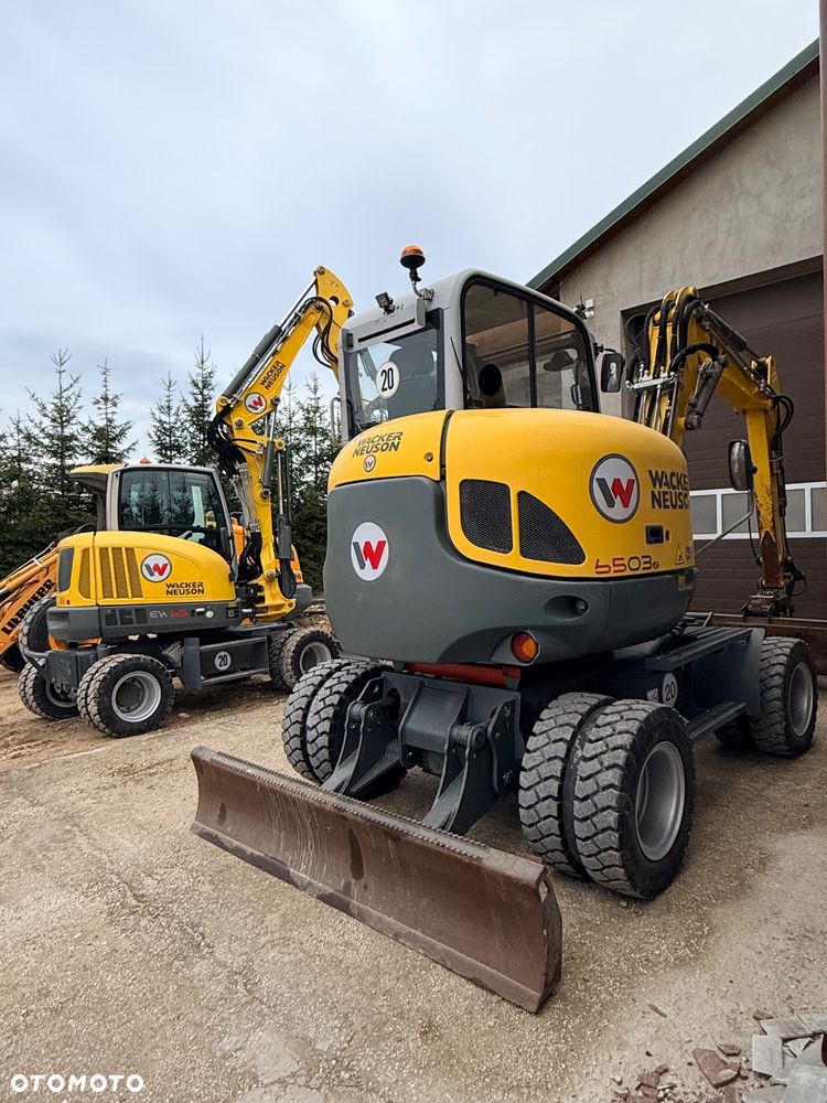 Wacker Neuson Koparka Kołowa 6 TON Wacker NEUSON 6503 -2 Pług Ramię Long 3 Łamane POWERTILT Lenhoff MS03 6503 ew65 - 29