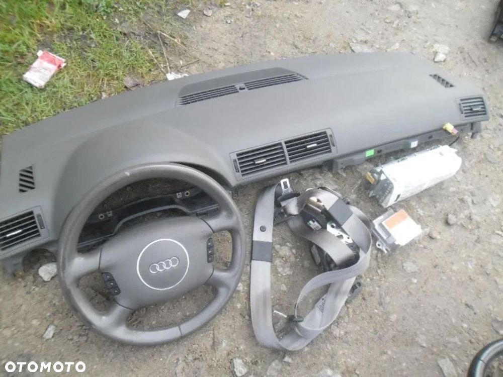 AUDI A4 B6 DESKA BEŻ PODUSZKI PASY SENSOR - 1