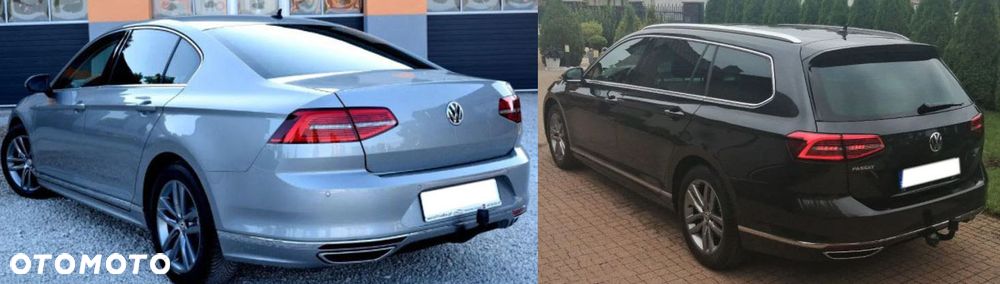 BRINK HAK HOLOWNICZY+MODUŁ13PIN +CZUJNIKI PARKTRONIC VOLKSWAGEN PASSAT B8 SEDAN+KOMBI+SKODA SUPERB 3 - 14