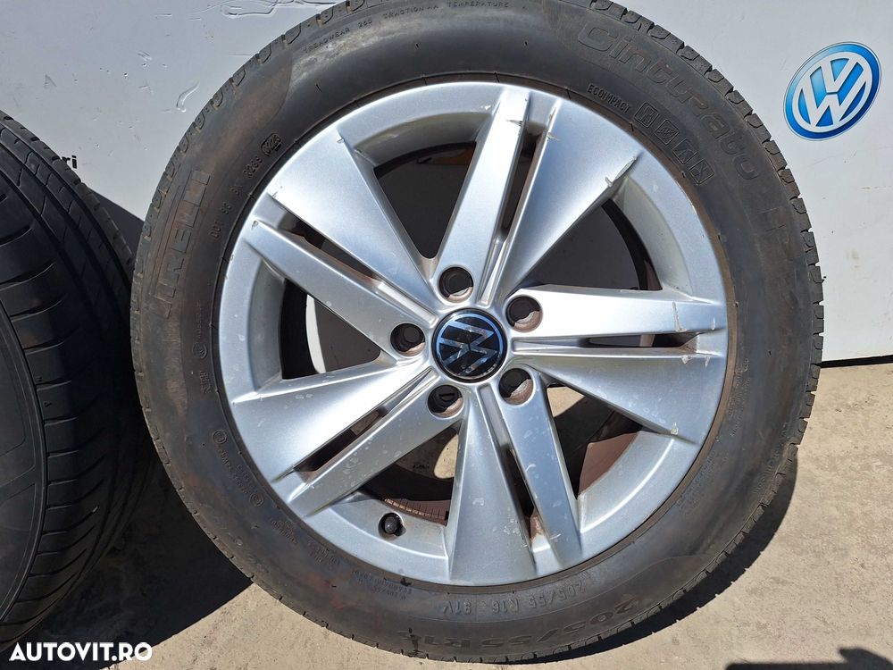 Set roti originale Vw golf 6/7/8Vw Passat,Vw Touran R16 205/55 R16 91V - 8
