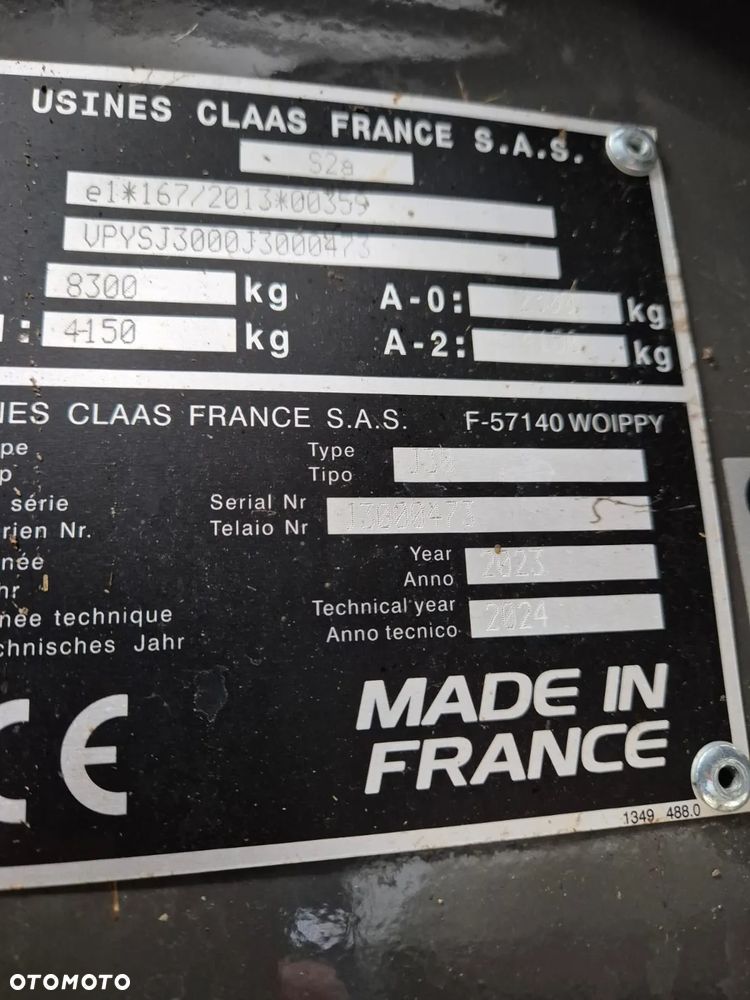 Claas 620 tys netto Claas Quadrant 4200 - 29