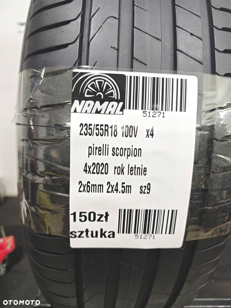 4x 235/55r18 pirelli 2020 opony letnie 6mm 51271 - 10