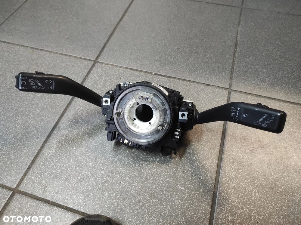 VW GOLF 6 TOURAN CADDY SKODA OCTAVIA 2 TEMPOMAT MANETKI ZWIJAK TAŚMA KIEROWNICY 5K0953549E 5K0953507BC WYSYŁKA !!! - 1