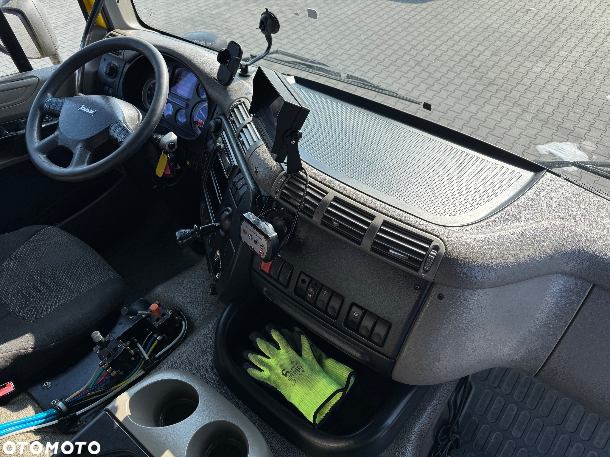 DAF CF 85.410 ATe 6x4 DŻWIG HDS HYDROBURTA OPONY-90% - 32