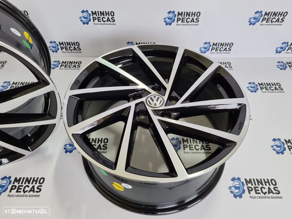 Jantes Golf R (2017) em 17 Preto Polido - 7