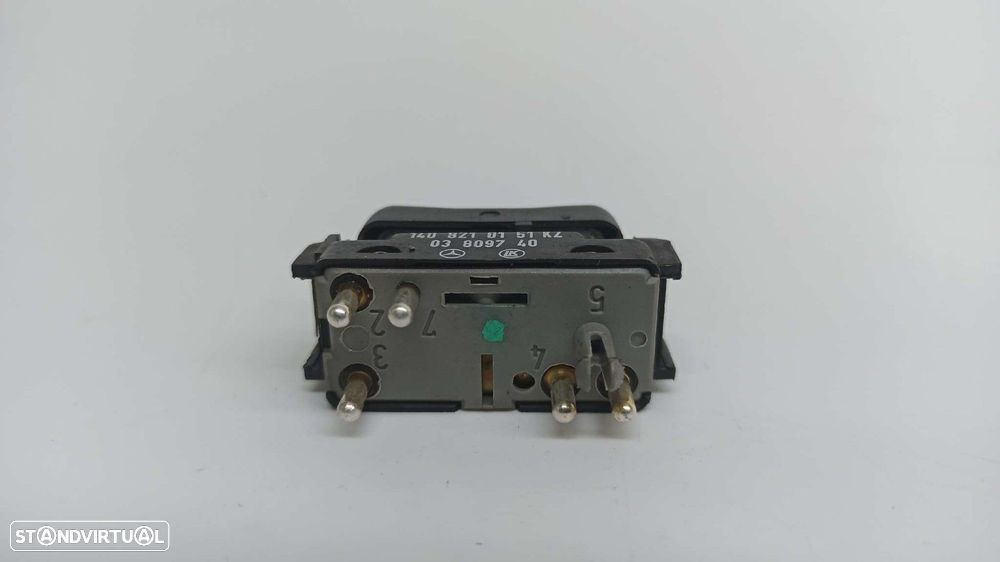 COMANDO ELEVADOR FRENTE ESQUERDO MERCEDES CLASE S (W140) BERLINA S 300 D (140.13... - 3