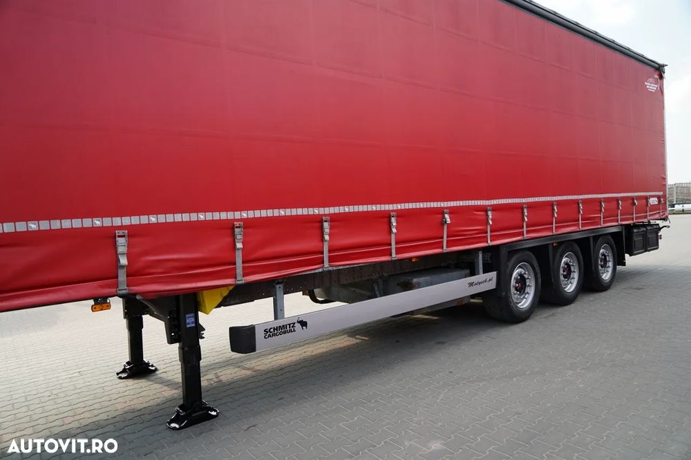 Schmitz Cargobull CORTINĂ / VARIOS / 385/55 R22.5 / PUNȚĂ CULISANTĂ / ACOPERIȘ CULISANT / SAF - 10
