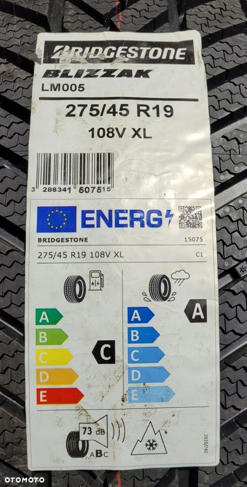 4x Bridgestone Blizzak LM005 275/45R19 108V XL Z611A - 4