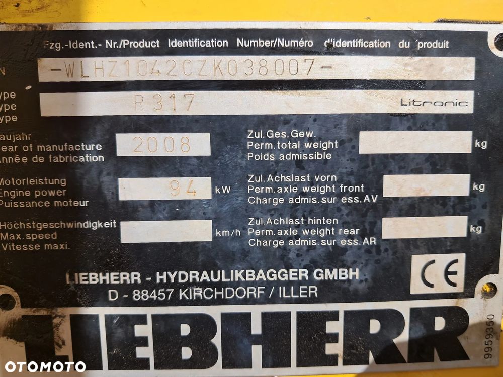 Liebherr R 317 - 13