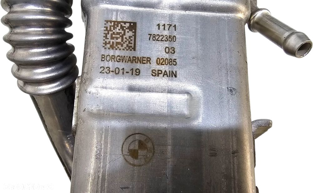 BMW F20 F22 F30 F36 F07 F10 E84 F25 E71 CHŁODNICA SPALIN EGR N47N 7822350 - 11
