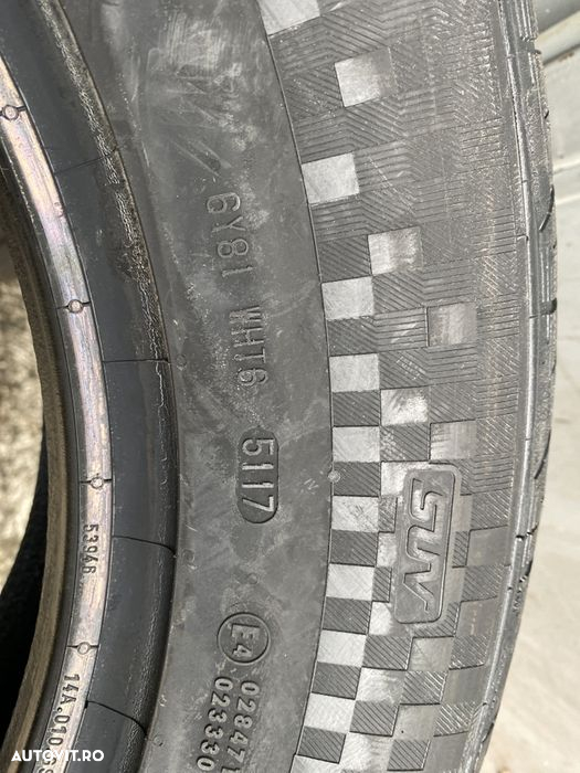 Vand anvelope 235/65r17 sportiva de vară noi - 2