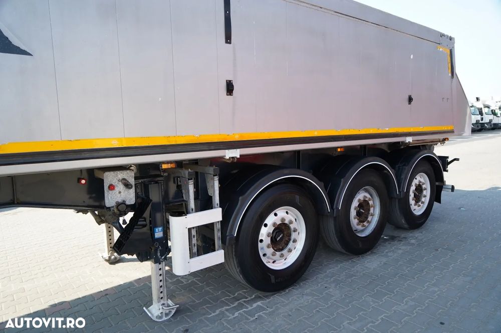 Bodex BASCULĂ BODEX 25 m3 / ALUMINIU / 2X AXE RIDICATIVE / 5.300 KG / JANTE DIN ALIAJ / - 10