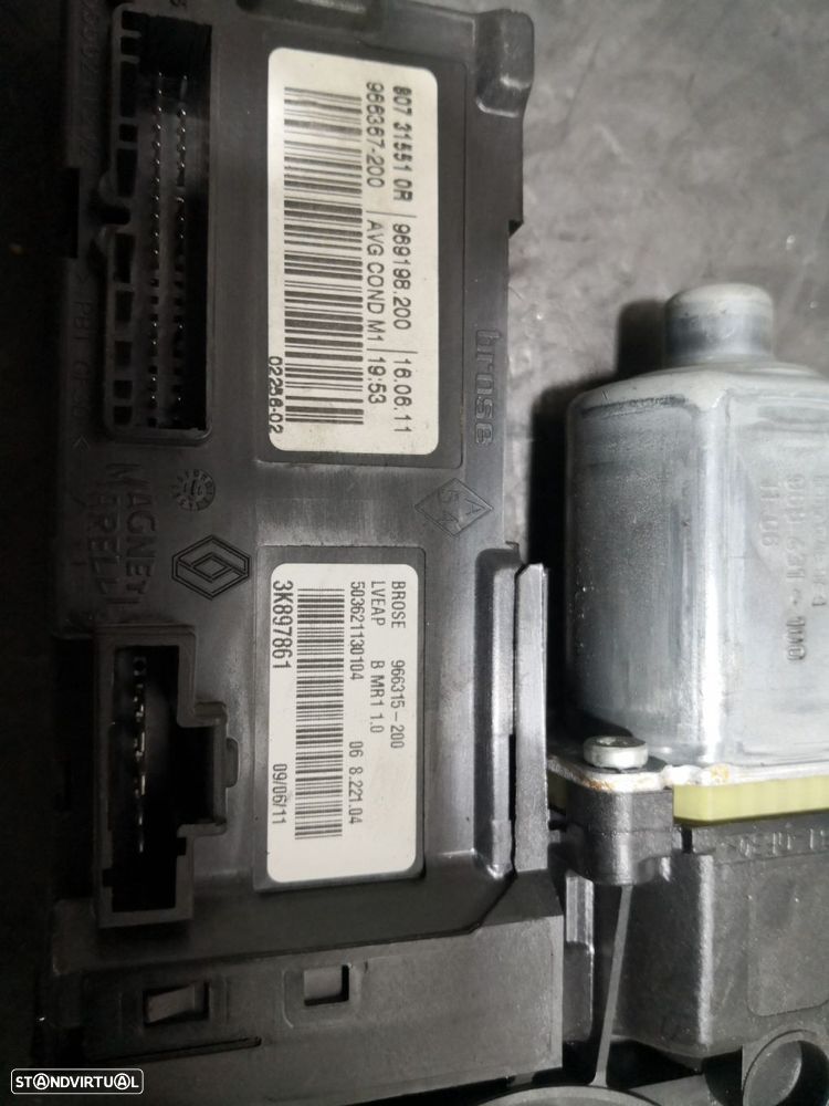 Motor Elevador Frt Esq Renault Megane Iii Hatchback (Bz0/1_) - 2